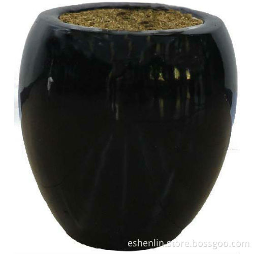 wholesale cheap artificial fiberglass flower pots with kinds of colors